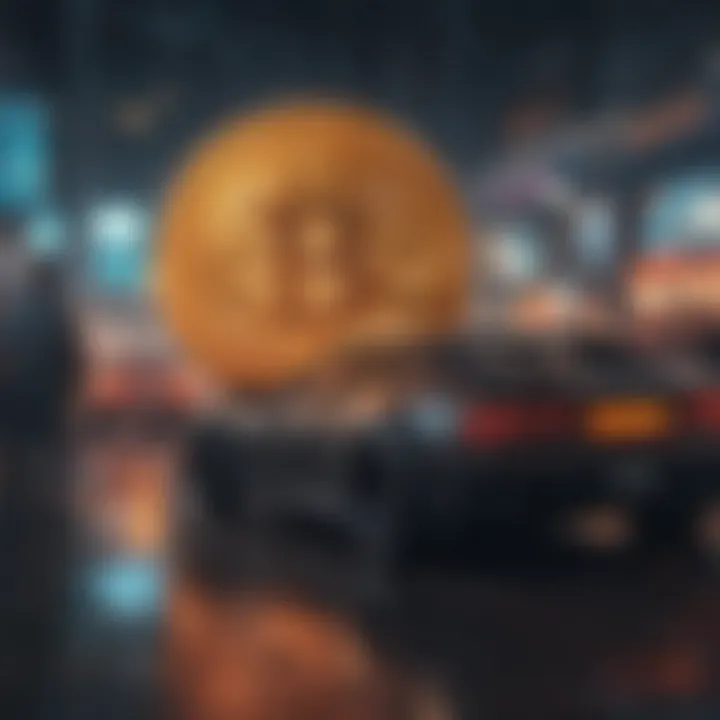 Infographic depicting market psychology and Bitcoin trading trends