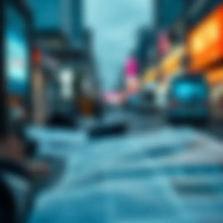 A visual representation of the impact on traditional journalism.