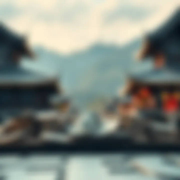 Visual depiction of decentralized finance impacts on traditional systems