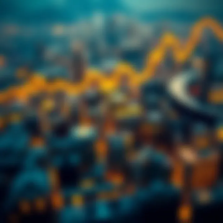 Global Economic Trends and Investment Strategies Visualization of global economic trends impacting investment strategies