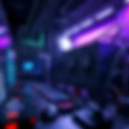 Cryptocurrency mining setup with advanced hardware