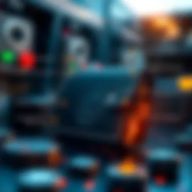 Illustration showcasing security features of Trust Wallet