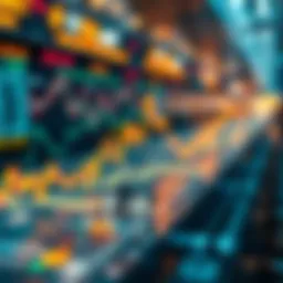 Visual representation of a bullish market showcasing rising trends