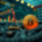 Bullish Market Trends Visual representation of bullish market trends in cryptocurrency