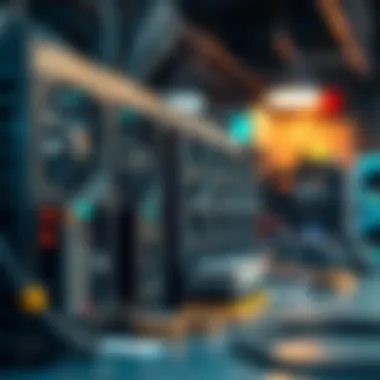 Digital currency mining hardware setup