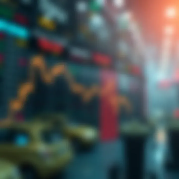 Conceptual illustration of market dynamics in crypto