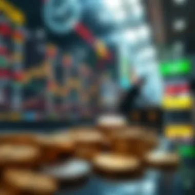 Trading strategies depicted in a visual format