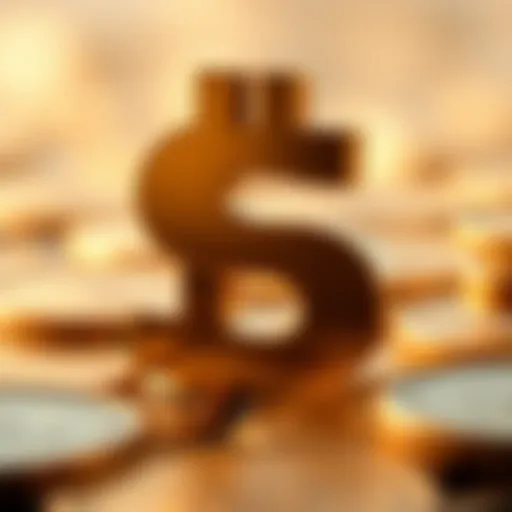 Illustration of fiat currency symbols