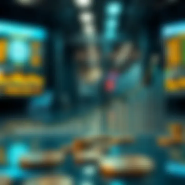 Graph showing funding fee trends in cryptocurrency