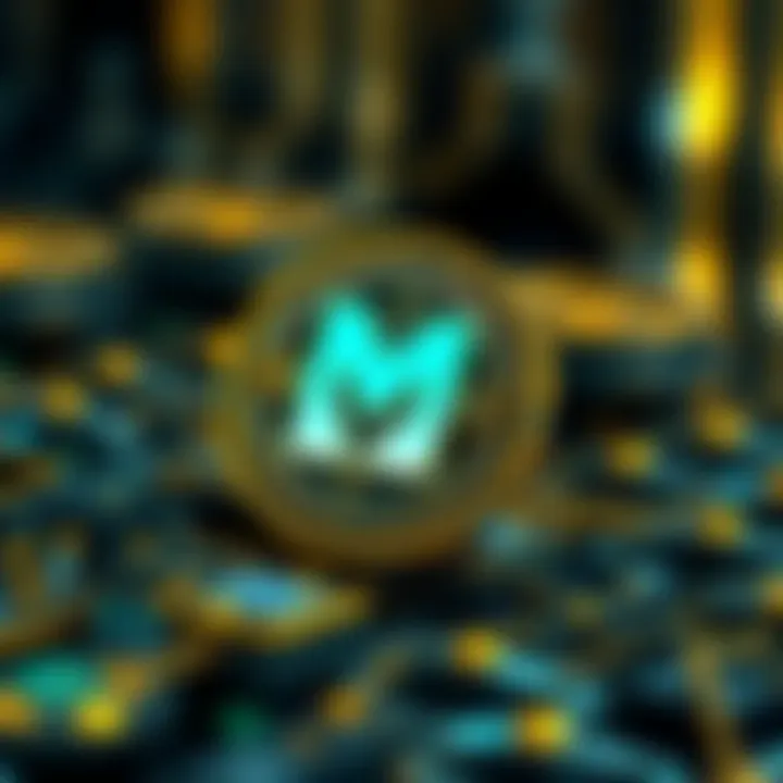 Visual representation of Matic USD blockchain technology