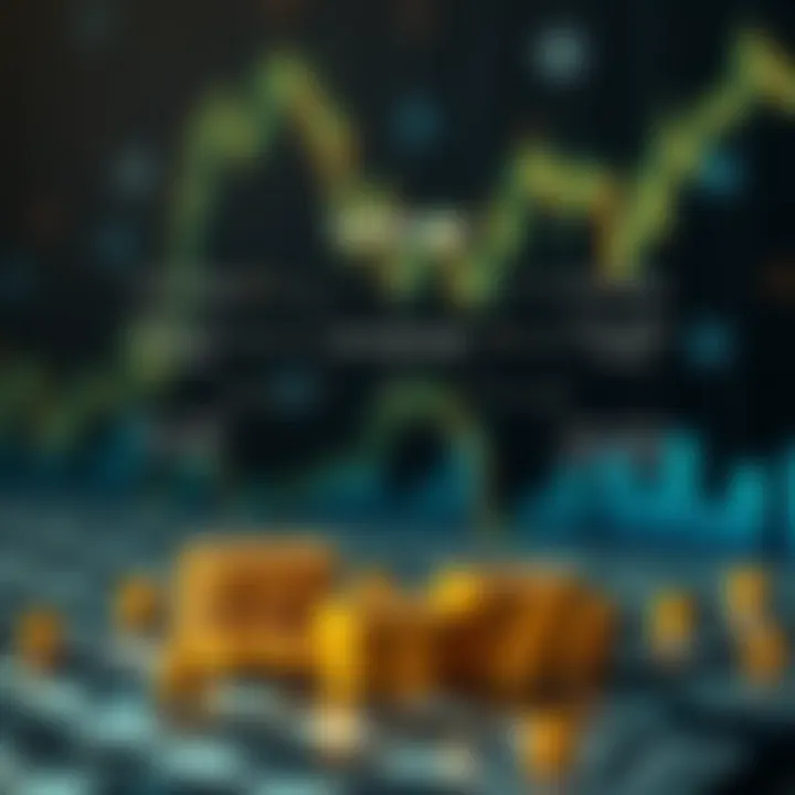 Diagram showing leverage effects in cryptocurrency trading