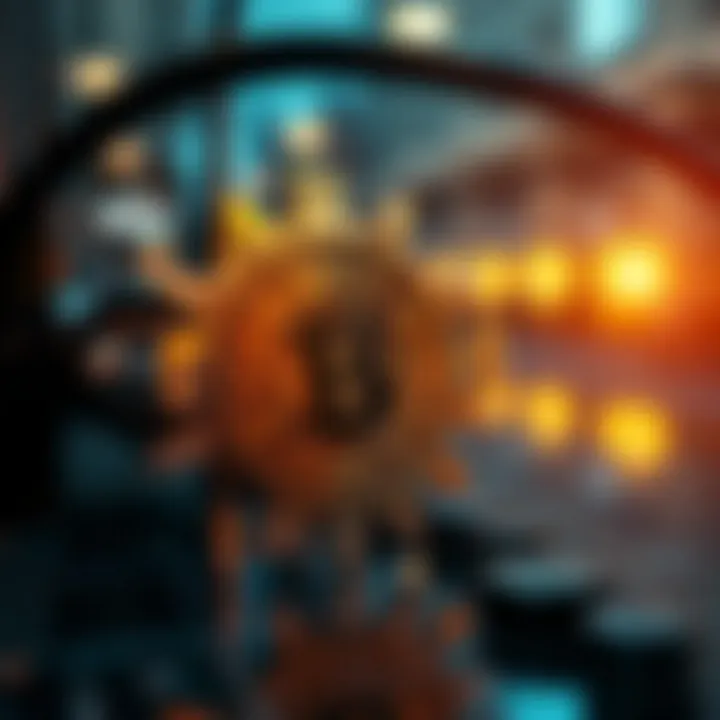 Mechanism of stop market orders in cryptocurrency