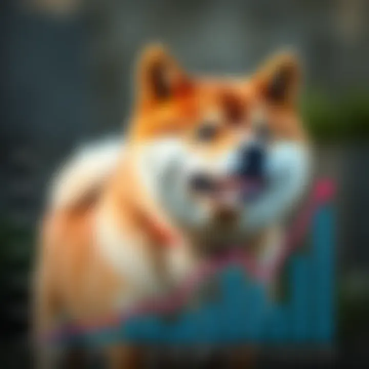 Graph showcasing Shiba Inu price trends