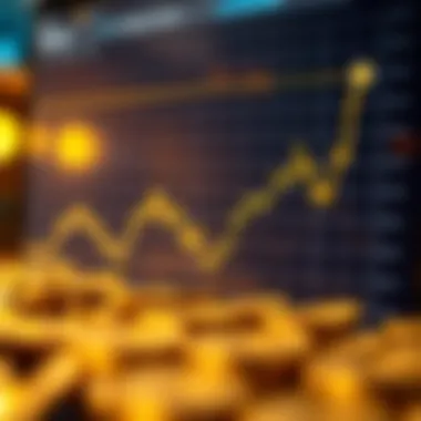 Bitcoin Price Fluctuations Graph illustrating Bitcoin price fluctuations over time
