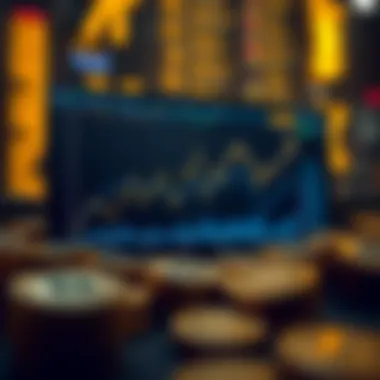 Chart illustrating short-term vs. long-term investment dynamics