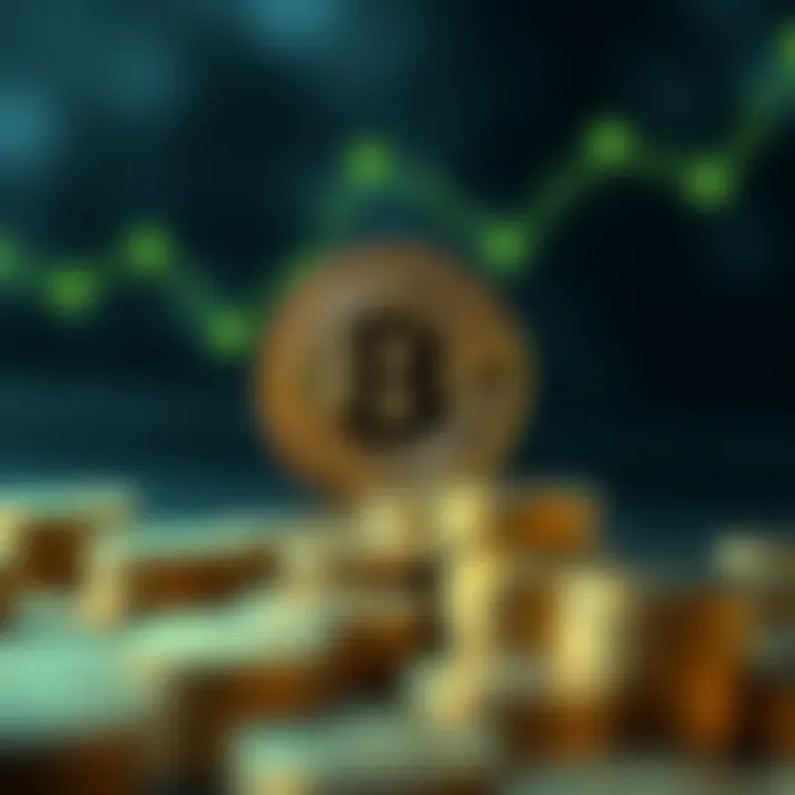 Infographic of investor strategies in cryptocurrency