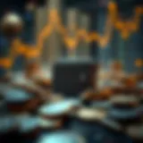 Conceptual illustration of digital wallets in cryptocurrency