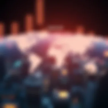 Diagram connecting USD/EUR relationship to global economic dynamics