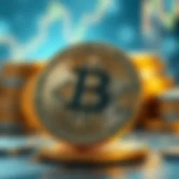 An abstract representation of digital currency