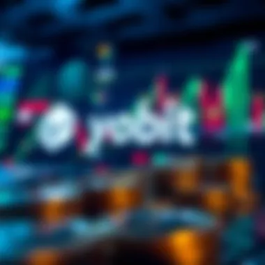 Graphical representation of cryptocurrency market trends involving Yobit