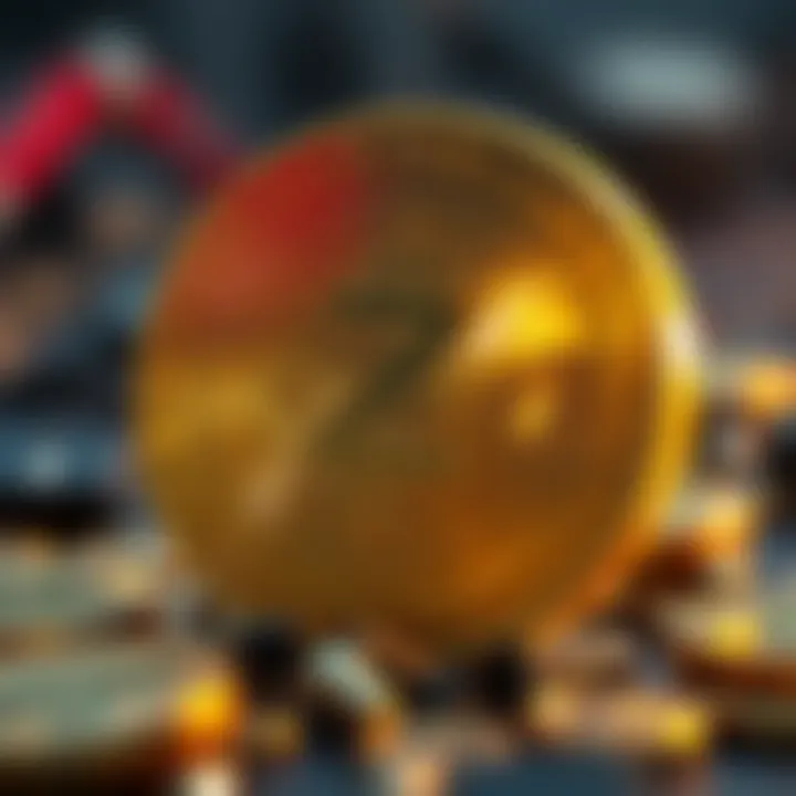 Conceptual representation of zero coin mining technology